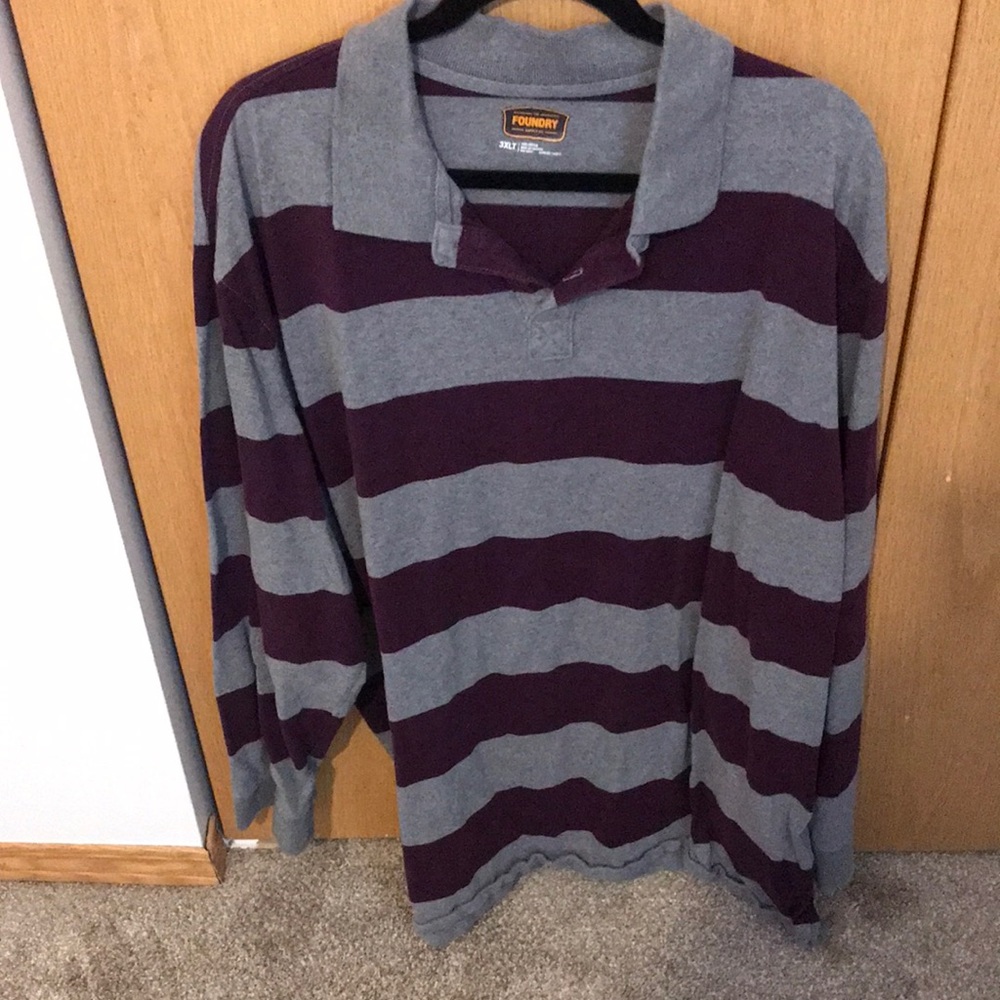 Foundry Mens plus size long sleeve shirt!